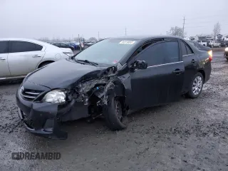 2013 Toyota Corolla L with VIN JTDBU4EE1DJ118342, listed as a Copart auction lot 84919854 with 0 mi miles and Salvage Title. Bid and sale history available at carsss.com. Image 1.