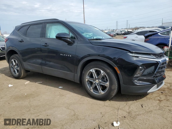 2023 Chevrolet Blazer LT z VIN 3GNKBCR49PS235324, wystawiony jako Copart lot #53820025 z przebiegiem 14 528 mil mil oraz Nie do naprawy • Non repairable. Historia ofert i sprzedaży dostępna na DreamBid. Obrazek 4.