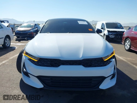 2022 Kia K5 GT with VIN 5XXG44J87NG153642, listed as a IAAI auction lot 41524941 with 52,051 mi miles. Bid and sale history available at carsss.com. Image 12.