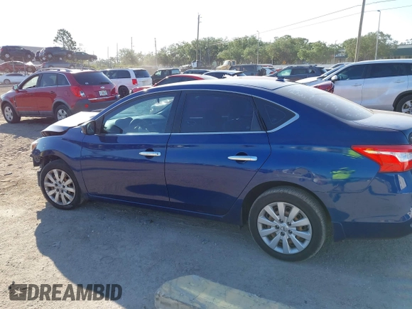 2016 Nissan Sentra SV with VIN 3N1AB7AP0GY245600, listed as a IAAI auction lot 42058185 with 154,160 mi miles and . Bid and sale history available at DreamBid. Image 14.