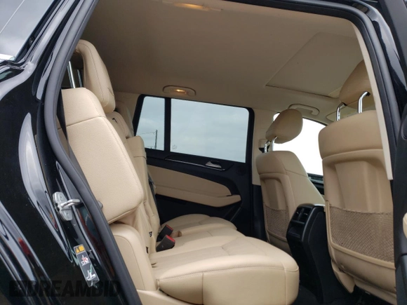 2017 Mercedes-Benz GLS with VIN 4JGDF6EE8HA848636, listed as a Copart auction lot 46735633 with 83,329 mi miles. Bid and sale history available at carsss.com. Image 10.