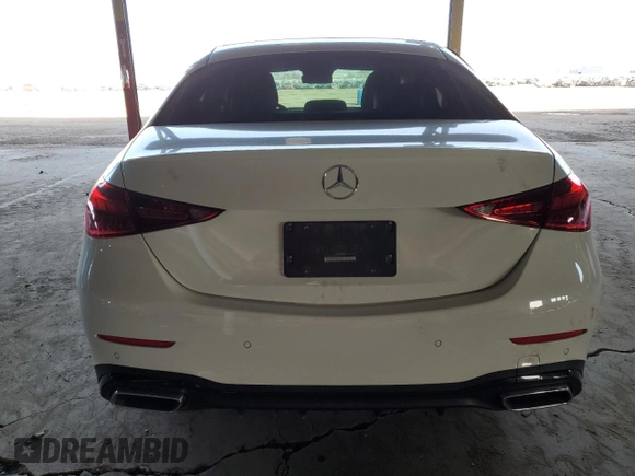 2023 Mercedes-Benz C 300 with VIN W1KAF4GB4PR122065, listed as a Copart auction lot 48254765 with 31,464 mi miles and Salvage Title. Bid and sale history available at carsss.com. Image 6.