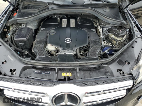 2018 Mercedes-Benz GLS 450 with VIN 4JGDF6EE0JB153776, listed as a Copart auction lot 62315725 with 62,348 mi miles and Salvage title. Bid and sale history available at DreamBid. Image 12.
