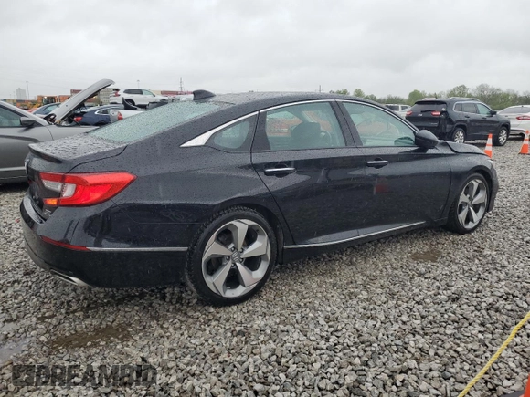 2018 Honda Accord Touring with VIN 1HGCV2F93JA046323, listed as a Copart auction lot 55622205 with 167,525 mi miles and Salvage title. Bid and sale history available at DreamBid. Image 3.