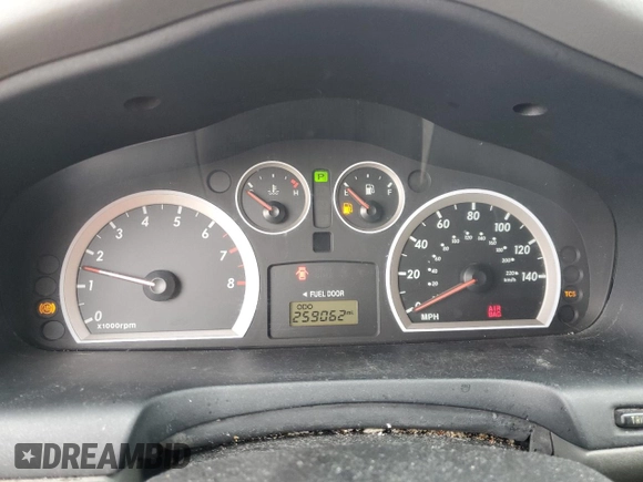 2006 Hyundai Santa Fe GLS with VIN KM8SC73D46U044314, listed as a Copart auction lot 45935335 with 259,062 mi miles and Salvage Title. Bid and sale history available at carsss.com. Image 9.