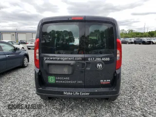 2022 Ram ProMaster City Cargo Tradesman with VIN ZFBHRFAB4N6Y68800, listed as a Copart auction lot 57137235 with 18,140 mi miles and Salvage title. Bid and sale history available at DreamBid. Image 6.