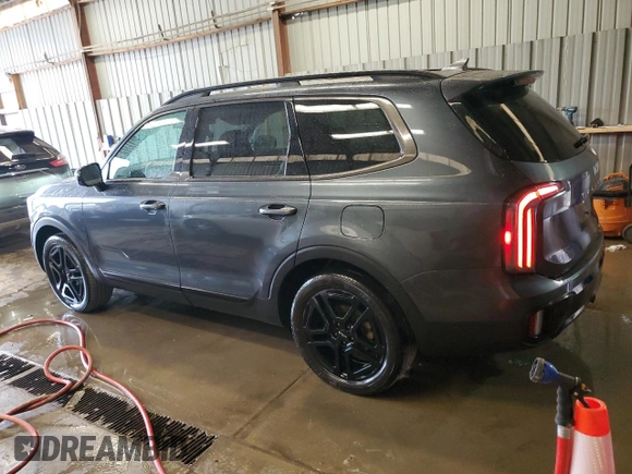 2024 Kia Telluride SX Prestige X-Line with VIN 5XYP5DGC2RG522580, listed as a Copart auction lot 54481275 with 14,066 mi miles and Salvage title. Bid and sale history available at DreamBid. Image 2.
