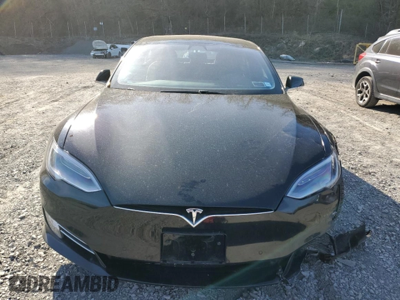 2019 Tesla Model S 75D with VIN 5YJSA1E21KF311317, listed as a Copart auction lot 53268765 with 81,898 mi miles and Salvage title. Bid and sale history available at DreamBid. Image 5.