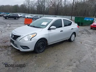 2016 Nissan Versa SV with VIN 3N1CN7AP5GL854324, listed as a IAAI auction lot 41764167 with 133,993 mi miles. Bid and sale history available at carsss.com. Image 2.