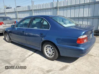 2001 BMW 5 Series 525iA with VIN WBADT43431GF55113, listed as a Copart auction lot 52615965 with 151,416 mi miles and Salvage Title. Bid and sale history available at carsss.com. Image 2.