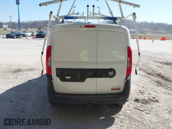 2020 Ram ProMaster City Cargo Van Tradesman with VIN ZFBHRFAB1L6P55139, listed as a IAAI auction lot 41712540 with 101,661 mi miles. Bid and sale history available at carsss.com. Image 16.