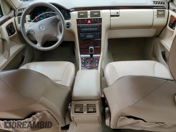 2001 Mercedes-Benz E-Class AWD with VIN WDBJF82J91X060969, listed as a Copart auction lot 71986544 with 113,694 mi miles and Salvage Title. Bid and sale history available at carsss.com. Image 8.