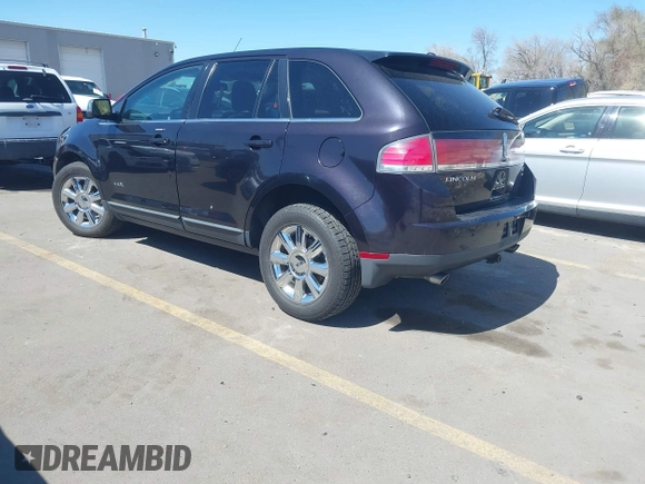 2007 Lincoln MKX with VIN 2LMDU88C47BJ35221, listed as a IAAI auction lot 41974785 with 160,257 mi miles. Bid and sale history available at carsss.com. Image 3.