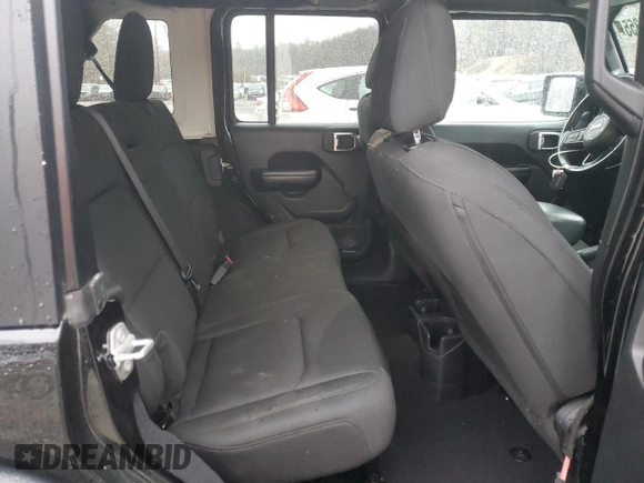 2021 Jeep Wrangler Unlimited Willys with VIN 1C4HJXDN2MW741557, listed as a Copart auction lot 49670355 with 83,180 mi miles and Clean Title. Bid and sale history available at DreamBid. Image 10.