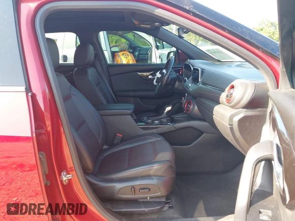 2021 Chevrolet Blazer RS with VIN 3GNKBERS2MS503863, listed as a IAAI auction lot 42424635 with 76,040 mi miles and . Bid and sale history available at DreamBid. Image 5.