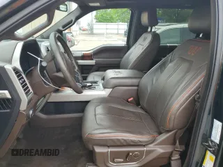 2015 Ford F-150 XLT with VIN 1FTEW1EGXFFC82332, listed as a Copart auction lot 55688605 with 127,679 mi miles and Salvage Title. Bid and sale history available at carsss.com. Image 7.