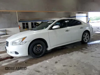 2014 Nissan Maxima SV with VIN 1N4AA5AP3EC472537, listed as a Copart auction lot 62469965 with 190,377 mi miles and Salvage title. Bid and sale history available at DreamBid. Image 1.