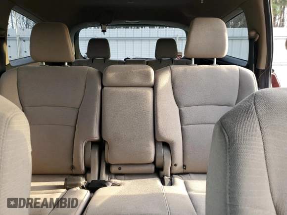 2016 Honda Pilot LX with VIN 5FNYF6H15GB065438, listed as a Copart auction lot 49120275 with 181,012 mi miles and Salvage Title. Bid and sale history available at carsss.com. Image 10.
