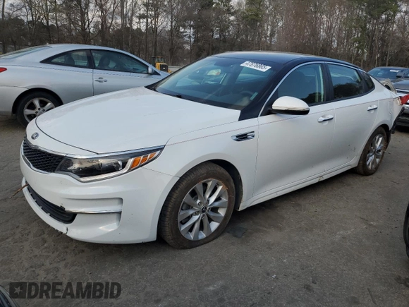 2016 Kia Optima LX with VIN 5XXGT4L3XGG071430, listed as a Copart auction lot 47876865 with 126,415 mi miles and Salvage Title. Bid and sale history available at carsss.com. Image 1.