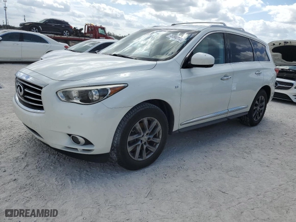2015 Infiniti QX60 with VIN 5N1AL0MN7FC560196, listed as a Copart auction lot 89272025 with NaN miles and Non Repairable. Bid and sale history available at carsss.com. Image 1.
