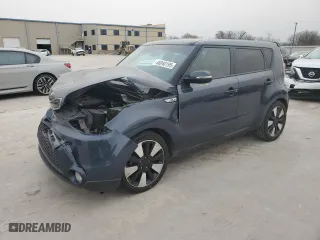 2015 Kia Soul ! with VIN KNDJX3A57F7125749, listed as a Copart auction lot 48040195 with 86,687 mi miles and Salvage Title. Bid and sale history available at carsss.com. Image 1.