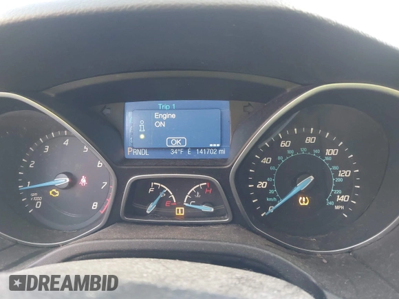 2013 Ford Focus SE with VIN 1FADP3F27DL351375, listed as a IAAI auction lot 41247689 with 141,702 mi miles and . Bid and sale history available at DreamBid. Image 7.