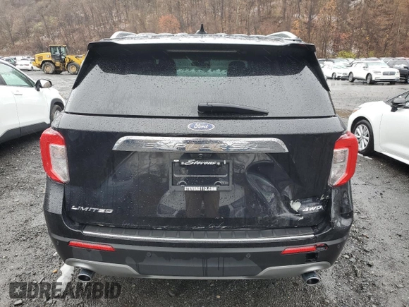 2024 Ford Explorer Limited with VIN 1FMSK8FH4RGA30066, listed as a Copart auction lot 47776245 with 15,787 mi miles and Clean Title. Bid and sale history available at carsss.com. Image 6.