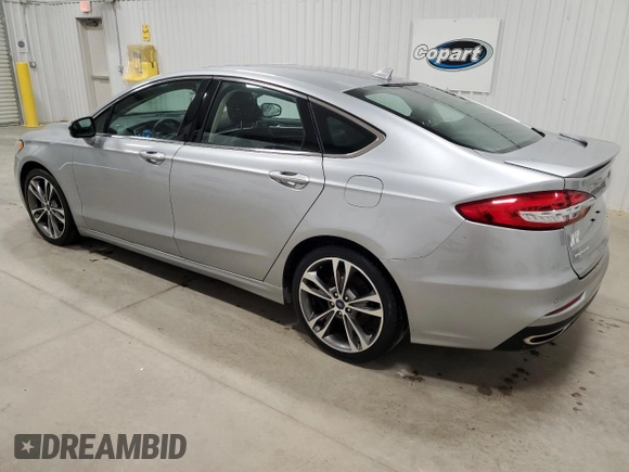 2020 Ford Fusion Titanium with VIN 3FA6P0K93LR193398, listed as a Copart auction lot 54549335 with 117,785 mi miles and Clean title. Bid and sale history available at DreamBid. Image 2.