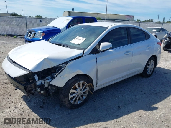 2019 Hyundai Accent SE with VIN 3KPC24A33KE058640, listed as a IAAI auction lot 37641177 with 1 mi miles. Bid and sale history available at carsss.com. Image 15.
