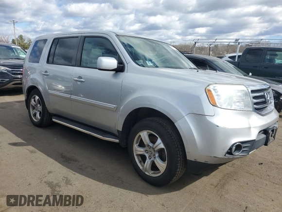 2013 Honda Pilot EX-L with VIN 5FNYF4H68DB005956, listed as a Copart auction lot 47853755 with 165,644 mi miles and Salvage Title. Bid and sale history available at carsss.com. Image 4.