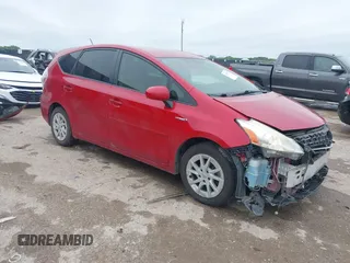 2012 Toyota Prius Two with VIN JTDZN3EU2C3017293, listed as a IAAI auction lot 41957977 with 194,640 mi miles and . Bid and sale history available at DreamBid. Image 1.