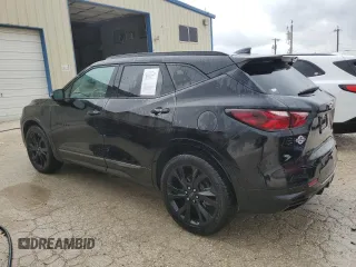 2022 Chevrolet Blazer RS with VIN 3GNKBERS7NS236298, listed as a Copart auction lot 53405145 with 51,334 mi miles and Clean title. Bid and sale history available at DreamBid. Image 2.