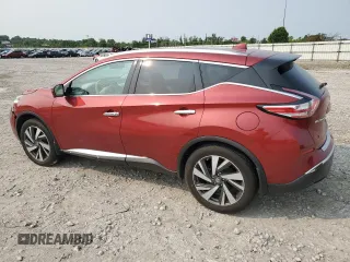 2016 Nissan Murano Platinum z VIN 5N1AZ2MH3GN161604, wystawiony jako Copart lot #58447825 z przebiegiem 66 472 mil mil oraz Szkoda całkowita • Salvage title. Historia ofert i sprzedaży dostępna na DreamBid. Obrazek 2.