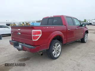 2013 Ford F-150 XL with VIN 1FTFW1ET5DFC27012, listed as a IAAI auction lot 40783158 with 106,221 mi miles. Bid and sale history available at carsss.com. Image 4.