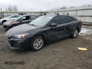 2017 Subaru Impreza Premium with VIN 4S3GKAD63H3619912, listed as a Copart auction lot 43091725 with 87,786 mi miles and Salvage Title. Bid and sale history available at carsss.com. Image 1.