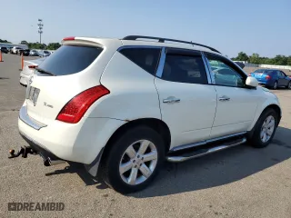 2007 Nissan Murano S with VIN JN8AZ08W07W663891, listed as a Copart auction lot 67211624 with 121,542 mi miles and Non Repairable. Bid and sale history available at carsss.com. Image 3.