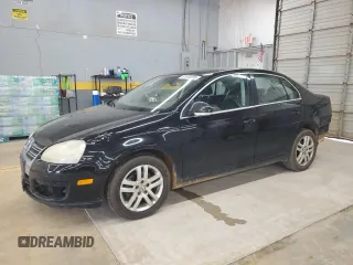 2005 Volkswagen Jetta 2.5L z VIN 3VWDF71K55M608459, wystawiony jako Copart lot #61084605 z przebiegiem Nie podano mil oraz Szkoda całkowita • Salvage title. Historia ofert i sprzedaży dostępna na DreamBid. Obrazek 1.