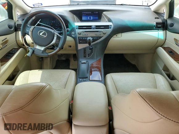 2013 Lexus RX 350 with VIN 2T2ZK1BA2DC097612, listed as a Copart auction lot 54579035 with 134,836 mi miles and Salvage title. Bid and sale history available at DreamBid. Image 8.