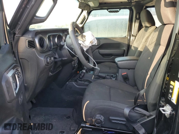 2023 Jeep Wrangler Willys with VIN 1C4HJXDG7PW520719, listed as a Copart auction lot 68978644 with 35,667 mi miles and Clean Title. Bid and sale history available at DreamBid. Image 7.