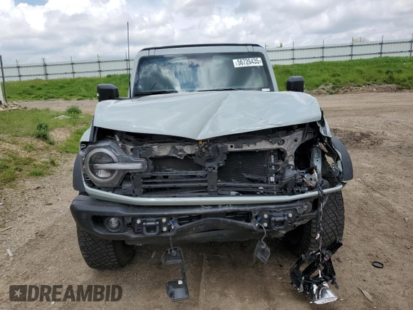 2022 Ford Bronco с VIN 1FMEE5DP4NLB58208, выставлен на аукционе Copart как лот 56726435 с пробегом 37 573 миль миль и Чистый • Clean title. История ставок и продаж доступна на DreamBid. Изображение 5.