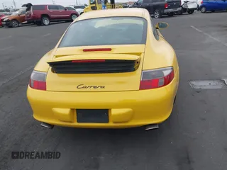 2003 Porsche 911 Carrera with VIN WP0AA29943S623144, listed as a IAAI auction lot 42110995 with 59,427 mi miles. Bid and sale history available at carsss.com. Image 16.