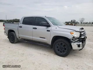 2017 Toyota Tundra 4WD SR5 with VIN 5TFDW5F13HX610541, listed as a Copart auction lot 45910265 with 131,651 mi miles and Salvage Title. Bid and sale history available at carsss.com. Image 4.