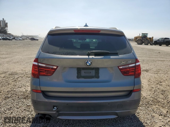 2013 BMW X3 xDrive28i with VIN 5UXWX9C51D0A28673, listed as a Copart auction lot 46947165 with 157,987 mi miles and Clean Title. Bid and sale history available at carsss.com. Image 6.