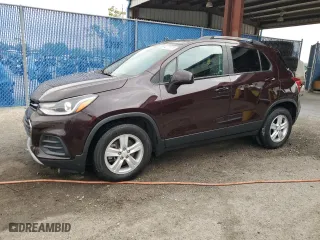 2021 Chevrolet Trax LT with VIN KL7CJLSB8MB310477, listed as a Copart auction lot 48220815 with 49,214 mi miles and Salvage Title. Bid and sale history available at carsss.com. Image 1.