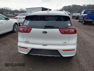 2017 Kia Niro FE with VIN KNDCB3LC5H5042757, listed as a IAAI auction lot 41410857 with 114,267 mi miles. Bid and sale history available at carsss.com. Image 16.
