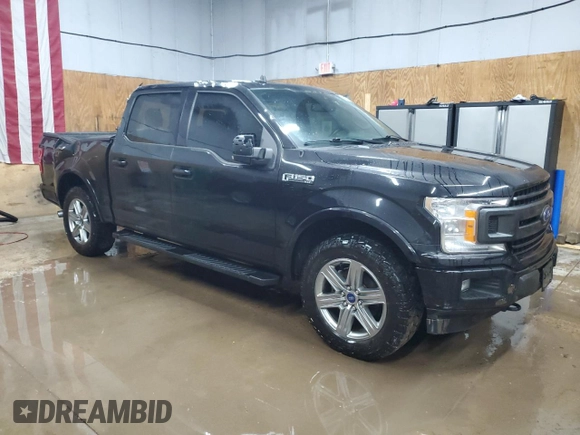2019 Ford F-150 XL с VIN 1FTEW1EP8KFB22895, выставлен на аукционе Copart как лот 54228595 с пробегом 128 905 миль миль и Чистый • Clean title. История ставок и продаж доступна на DreamBid. Изображение 4.