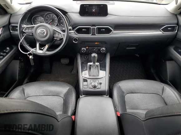 2017 Mazda CX-5 Grand Touring with VIN JM3KFBDL7H0204658, listed as a Copart auction lot 54007165 with 154,546 mi miles and Salvage Title. Bid and sale history available at carsss.com. Image 8.