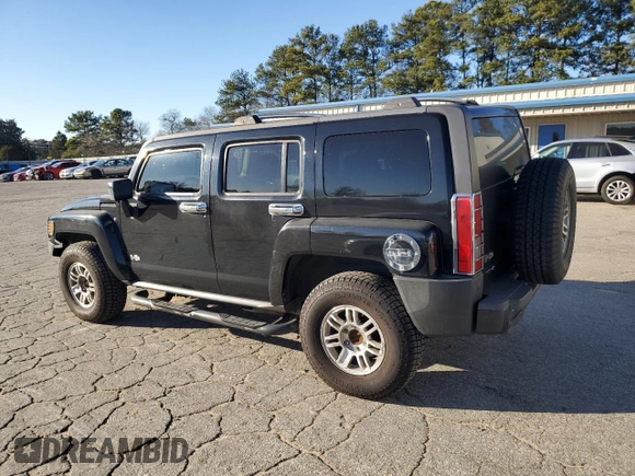 2007 Hummer H3 SUV with VIN 5GTDN13E578168334, listed as a Copart auction lot 87213784 with 176,907 mi miles and Clean Title. Bid and sale history available at DreamBid. Image 2.