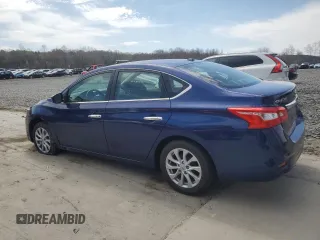 2019 Nissan Sentra SV with VIN 3N1AB7AP7KY365886, listed as a Copart auction lot 53853435 with 49,454 mi miles and Salvage Title. Bid and sale history available at carsss.com. Image 2.