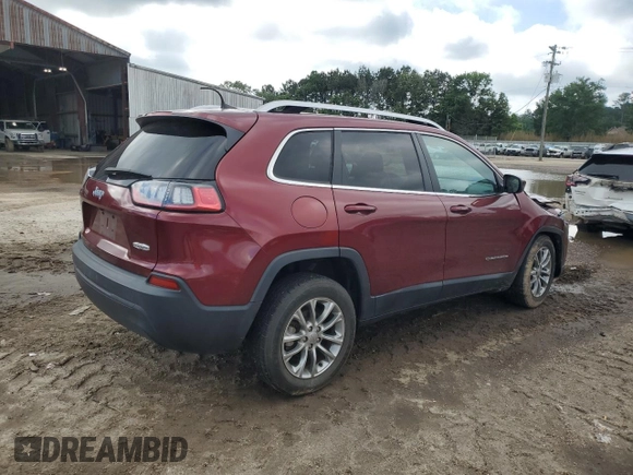 2019 Jeep Cherokee Latitude Plus z VIN 1C4PJLLB9KD204558, wystawiony jako Copart lot #54614525 z przebiegiem 31 449 mil mil oraz Szkoda całkowita • Salvage title. Historia ofert i sprzedaży dostępna na DreamBid. Obrazek 3.